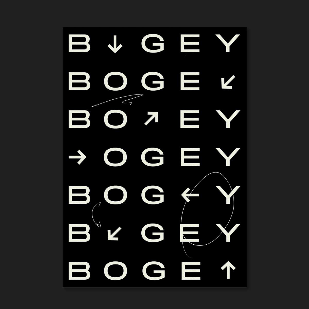 Bogey – short side